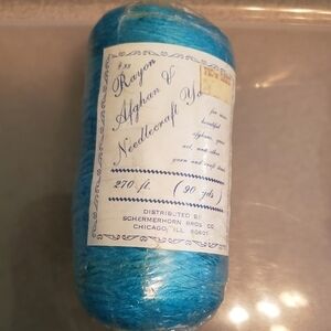 Vintage Yarn by  Schermerhorn Bros. Co.  270 feet, Color 33.